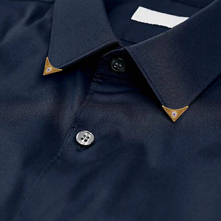 Crystal Center Style Collar Tip