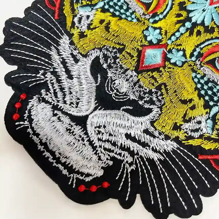 Spirit Jaguar Totem Head Patch