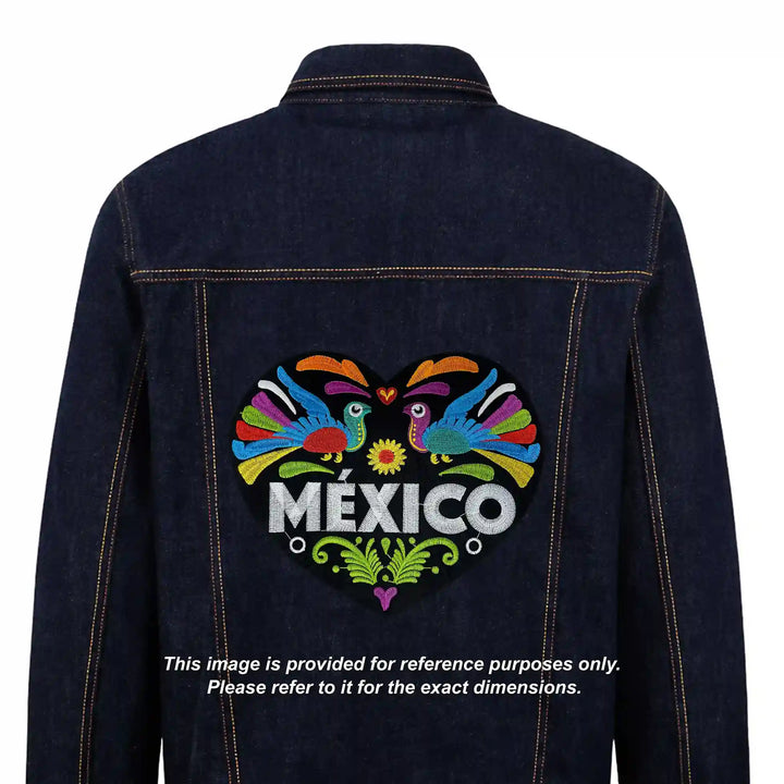 Mexico Peacock Hot Fix Patch