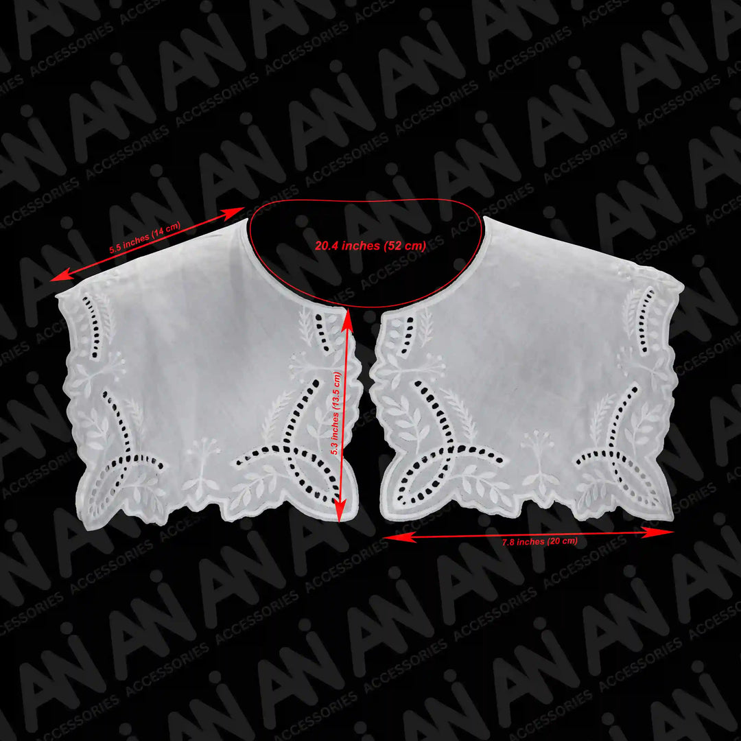 Square Broderie Anglaise Collar