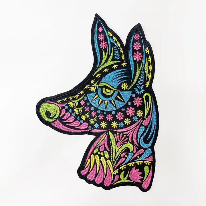 Multicolor Fox Patch