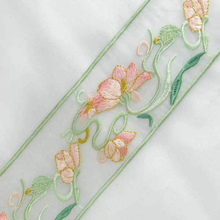 Flower Style Multicolor Lace