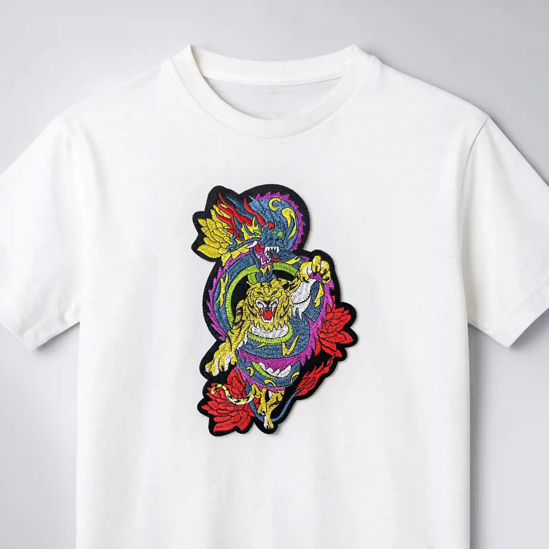 Dragon and Tiger Fighting Patch