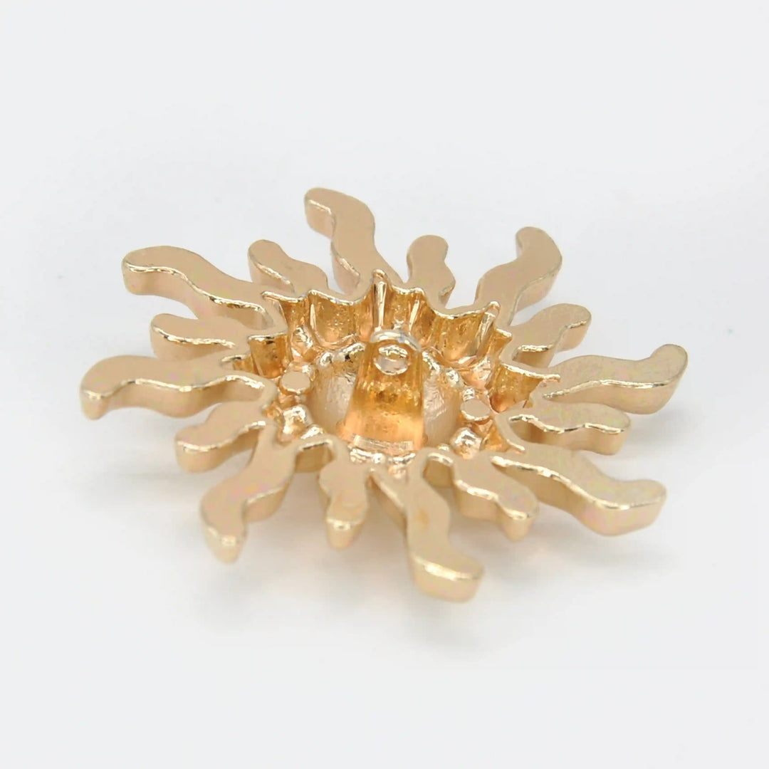 Golden Sun Metal Buttons