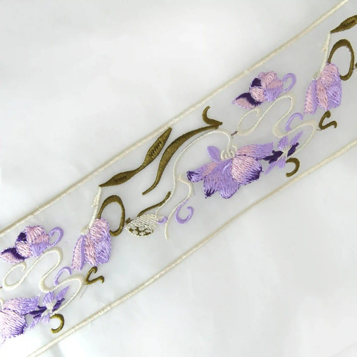 Lilac Blossom Lace | 2 Meter