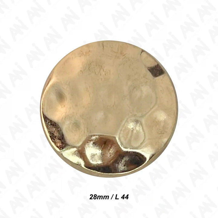 Hammered Style Metal Buttons