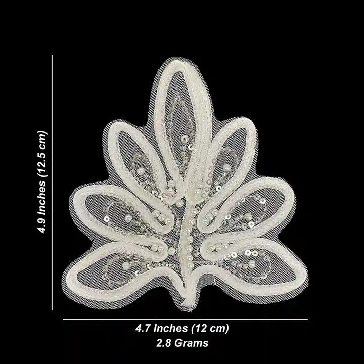 Luxury Beaded Symbolic Appliqué Patch