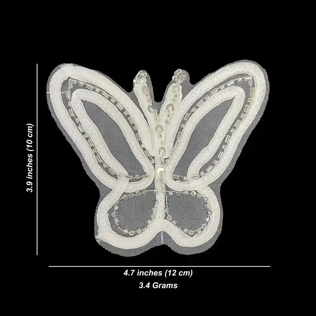 Luxury Beaded Symbolic Appliqué Patch