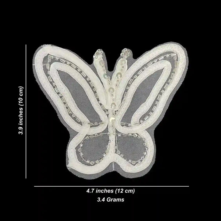 Luxury Beaded Symbolic Appliqué Patch