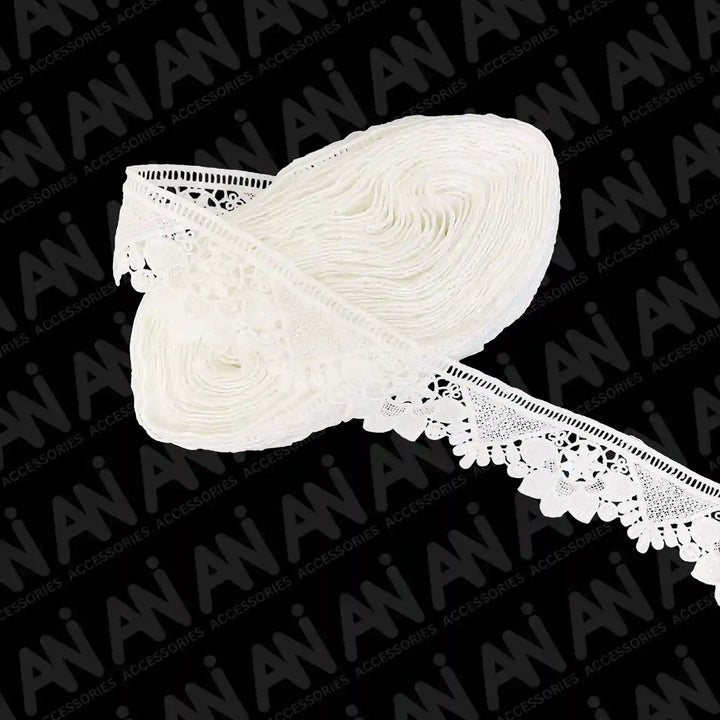 Lily Flower Inspired Sequins Lace | 2 Meter