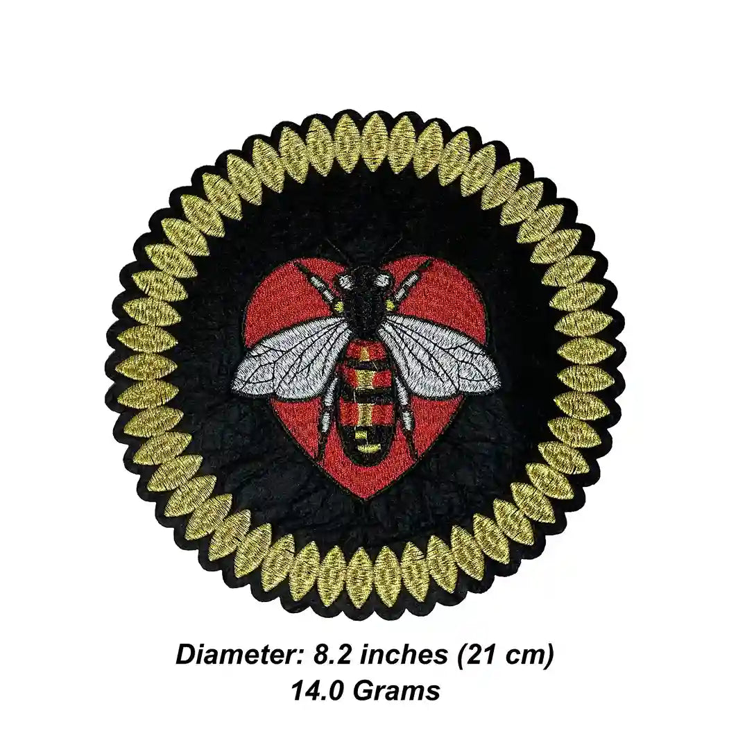 Queen Bee Mandala Hot Fix Patch