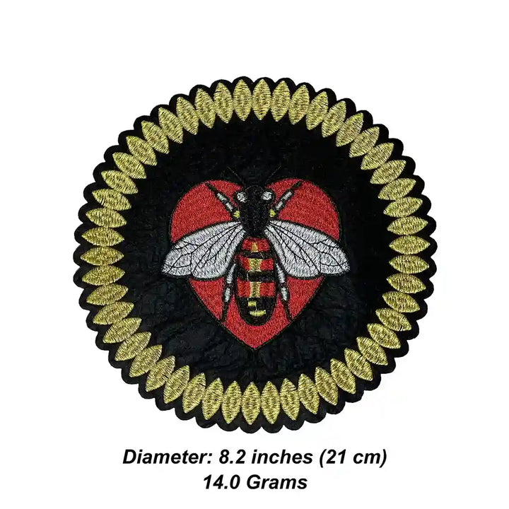 Queen Bee Mandala Hot Fix Patch