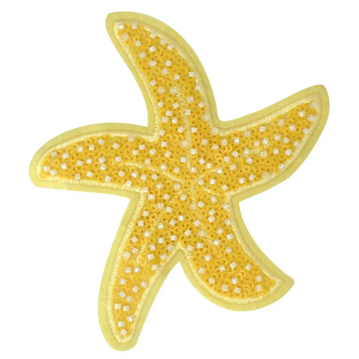 Sequins Star Fish Sew Patch