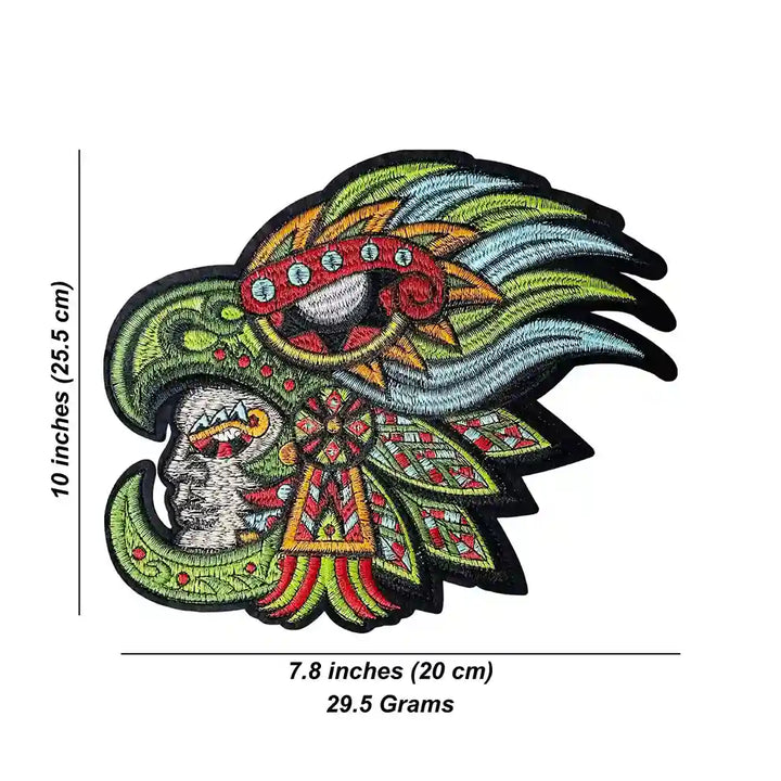 Aztec Eagle Warrior Patch