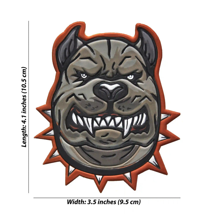 Pitbull Dog Pvc Patch