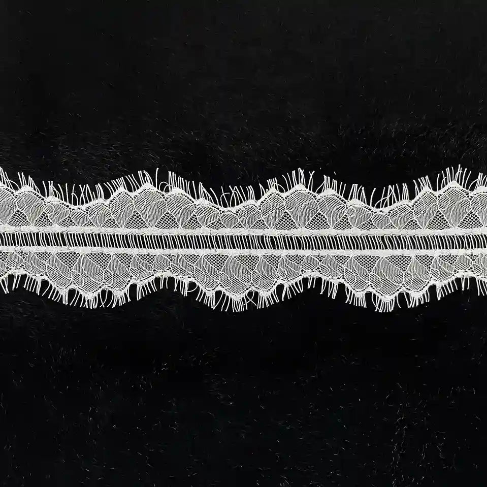 Modern Botanical Mesh Eyelash Edging