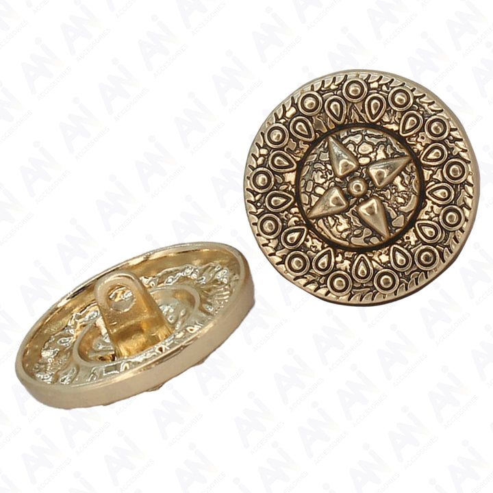 Starlight Sparkle Metal Buttons | 15mm(24L), 18mm(28L) & 23mm(36L)