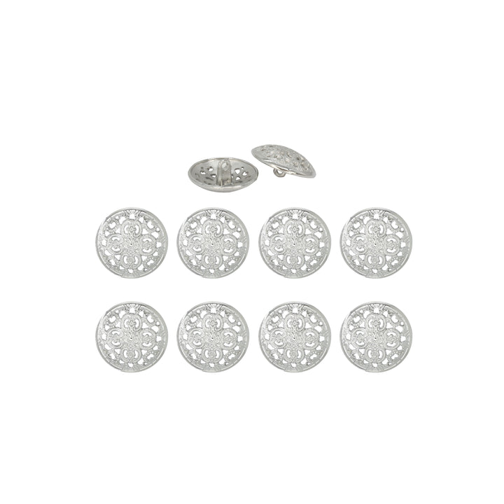 Cutwork Metal Button