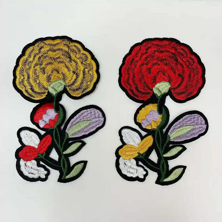 Unique Blossom Design Sew Patch
