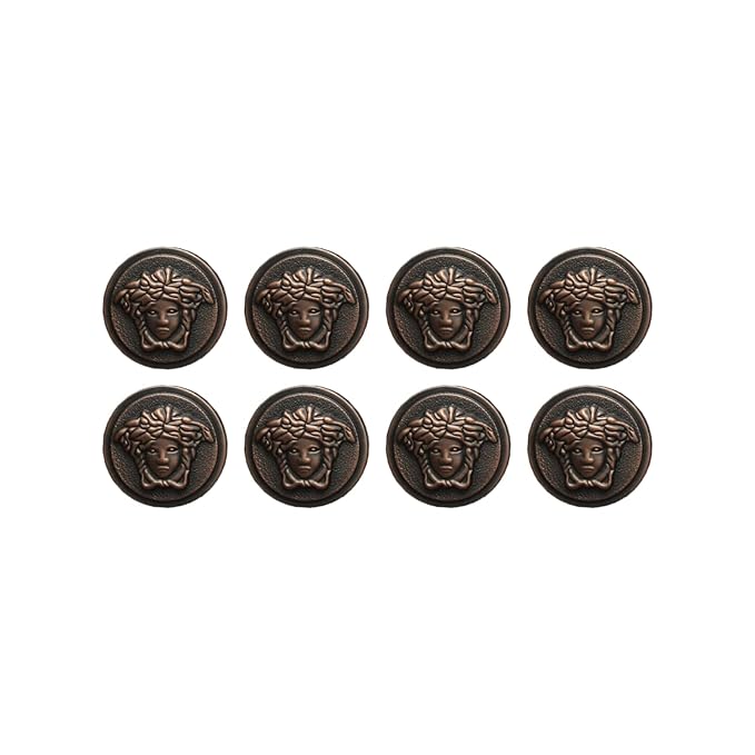 Medusa Metal Shank Buttons(Pack of 8 Buttons)