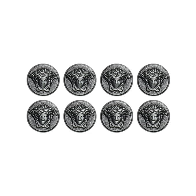 Medusa Metal Shank Buttons(Pack of 8 Buttons)