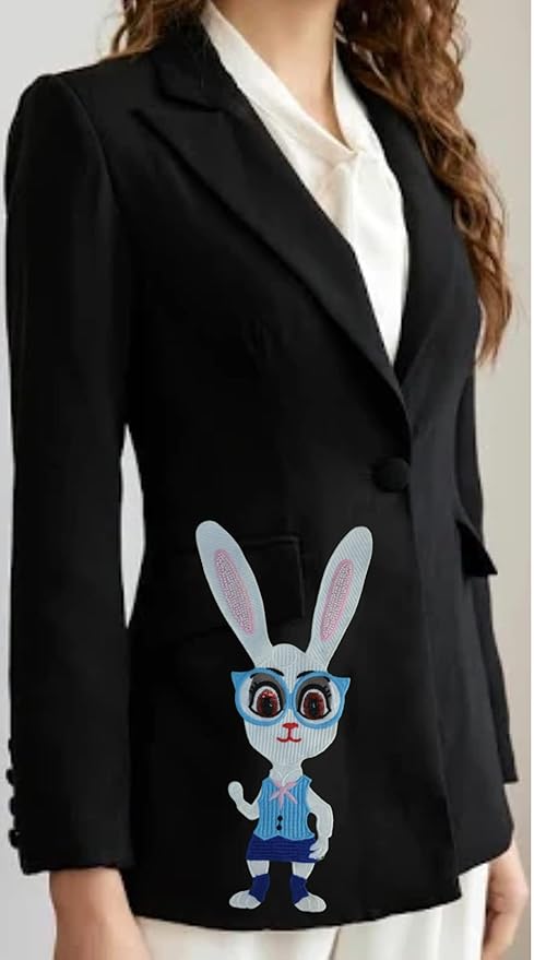 Bunny with Glasses Patch