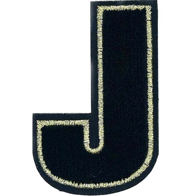 Letter C Hot fix Or Sew Patch