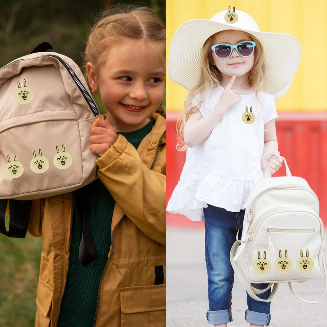 Happy Hoppy Acrylic Bunny Brooch Pin