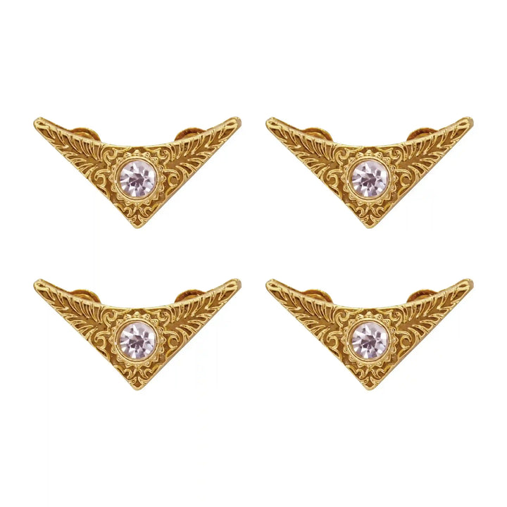 Crystal Center Style Collar Tip