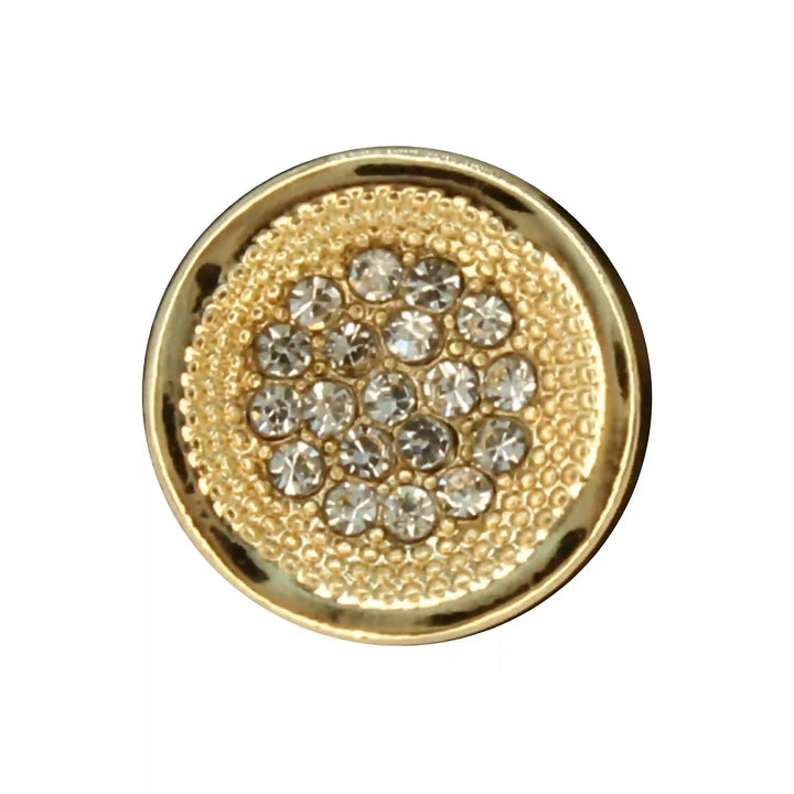 Luxurious Diamond Metal Buttons | 11mm (18L)