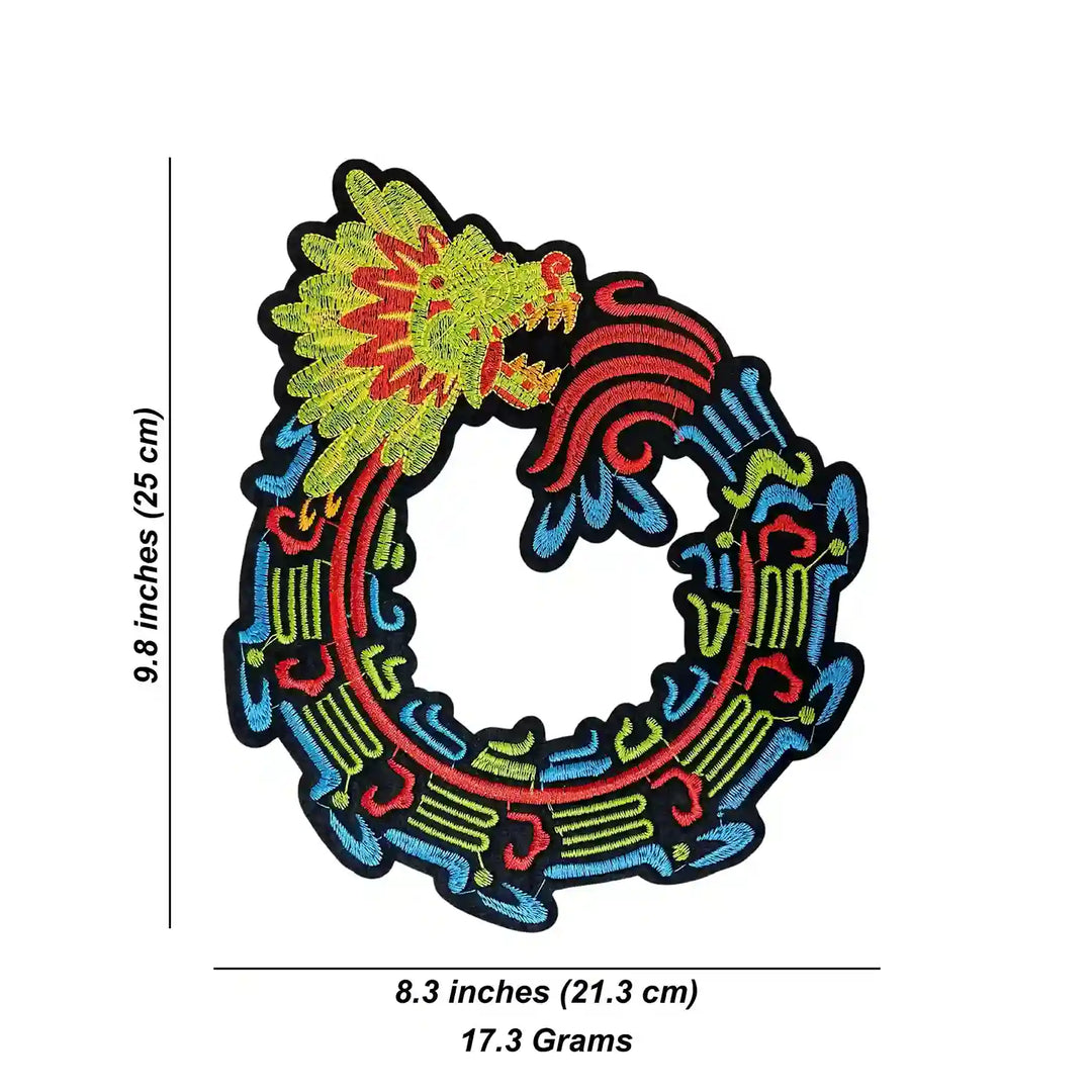 Multicolor Dragon Patch