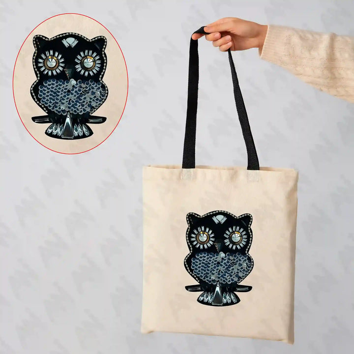 Owl Bead Patch