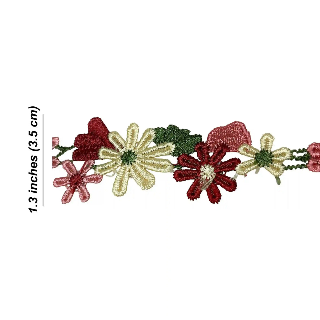 Floral Guipure Lace Trim or Daisy Chain Venice Lace.