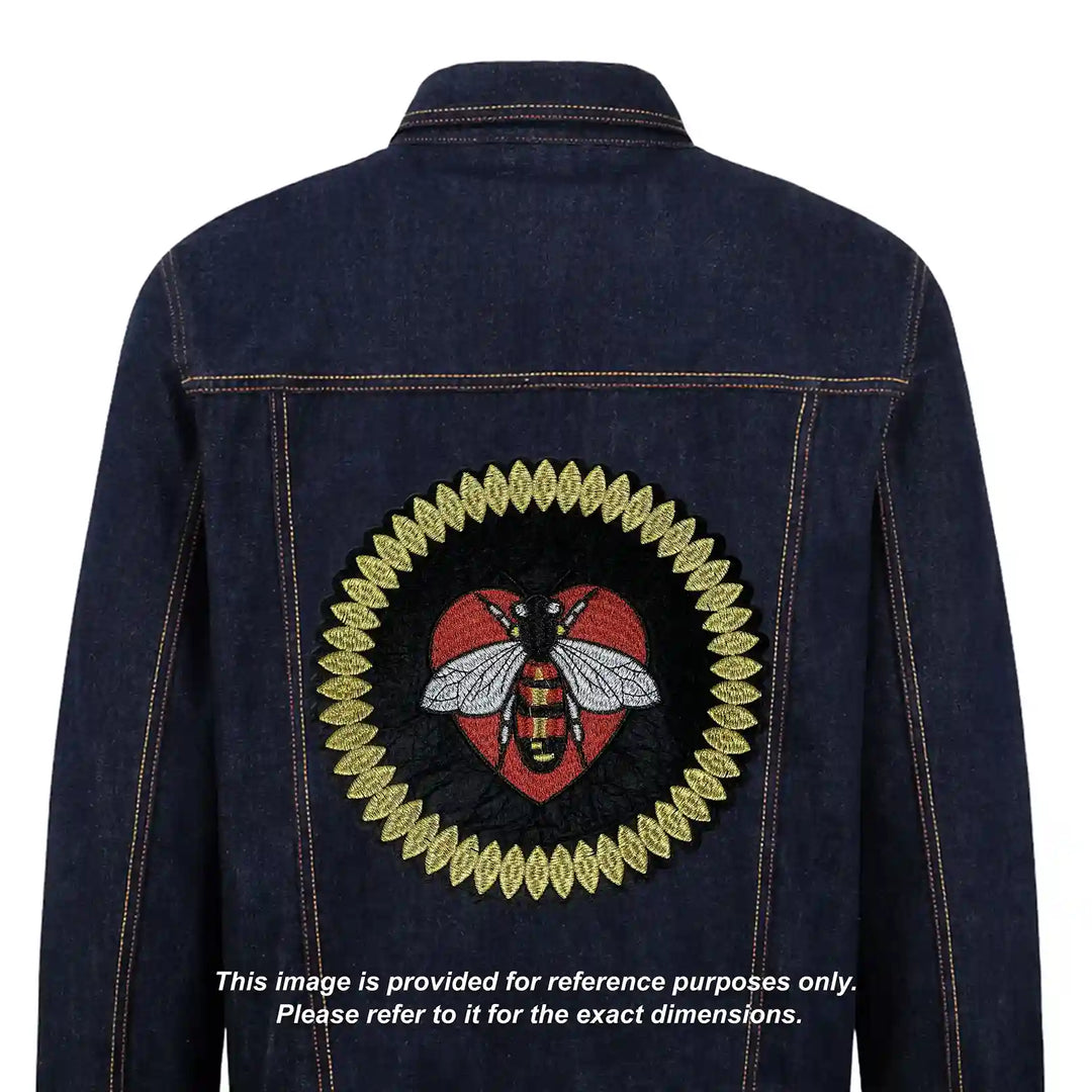 Honey Bee Multicolor Hot-Fix Patch