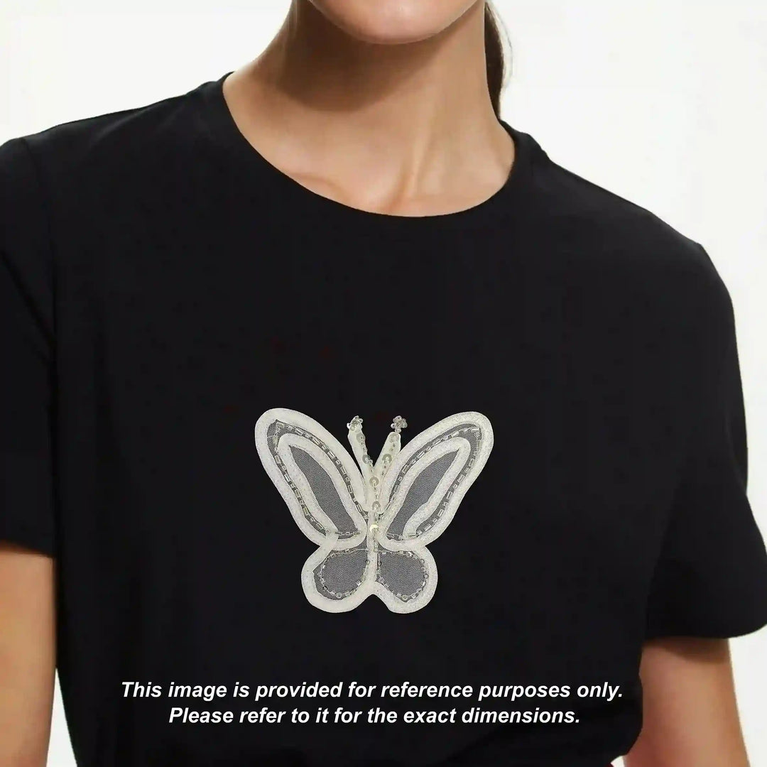 Luxury Beaded Symbolic Appliqué Patch