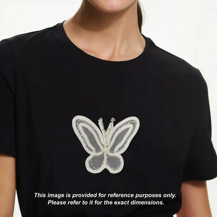 Luxury Beaded Symbolic Appliqué Patch