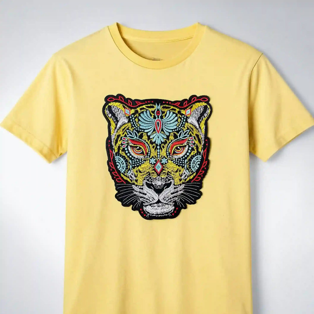 Spirit Jaguar Totem Head Patch