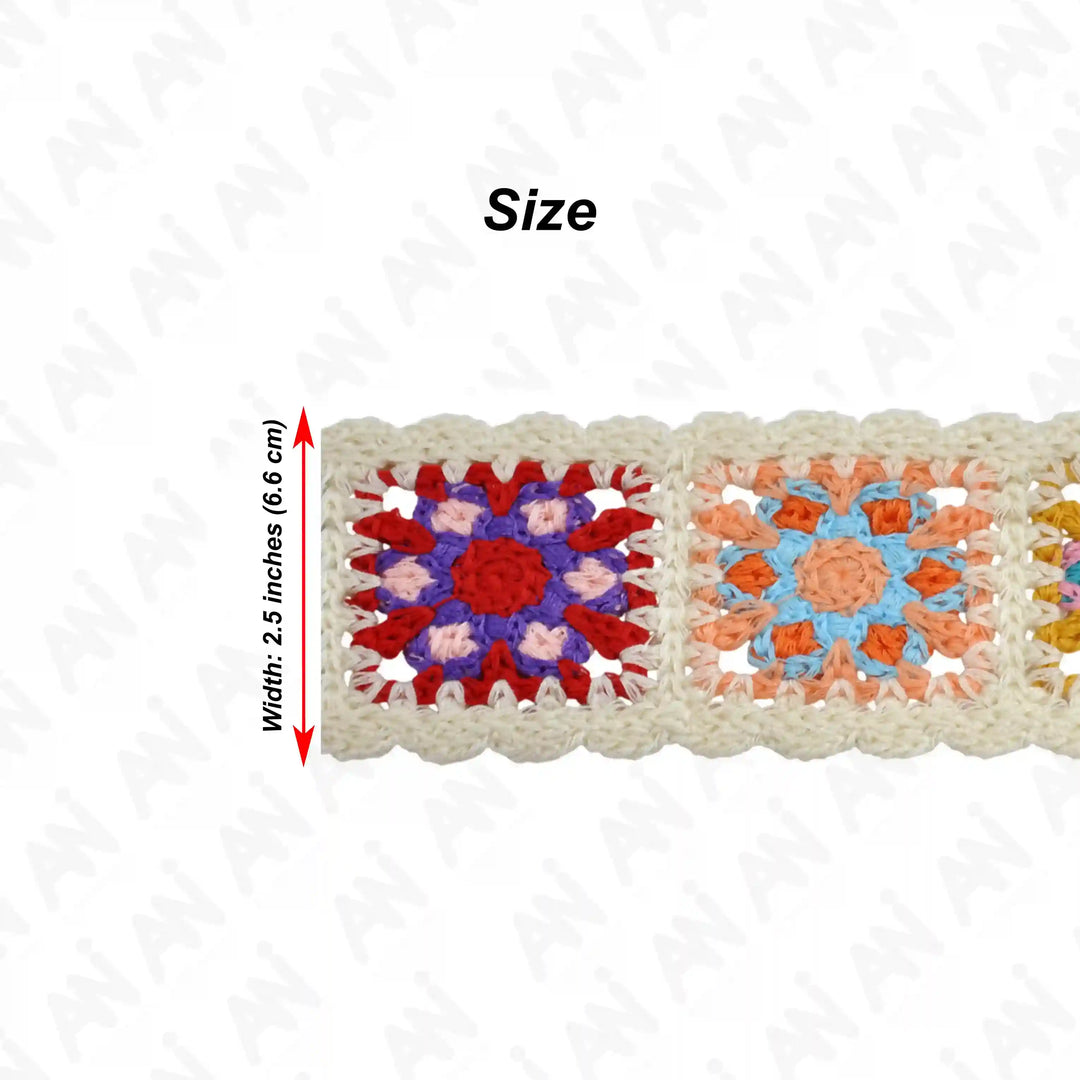 Floral Style Crochet Lace | 2 Meter