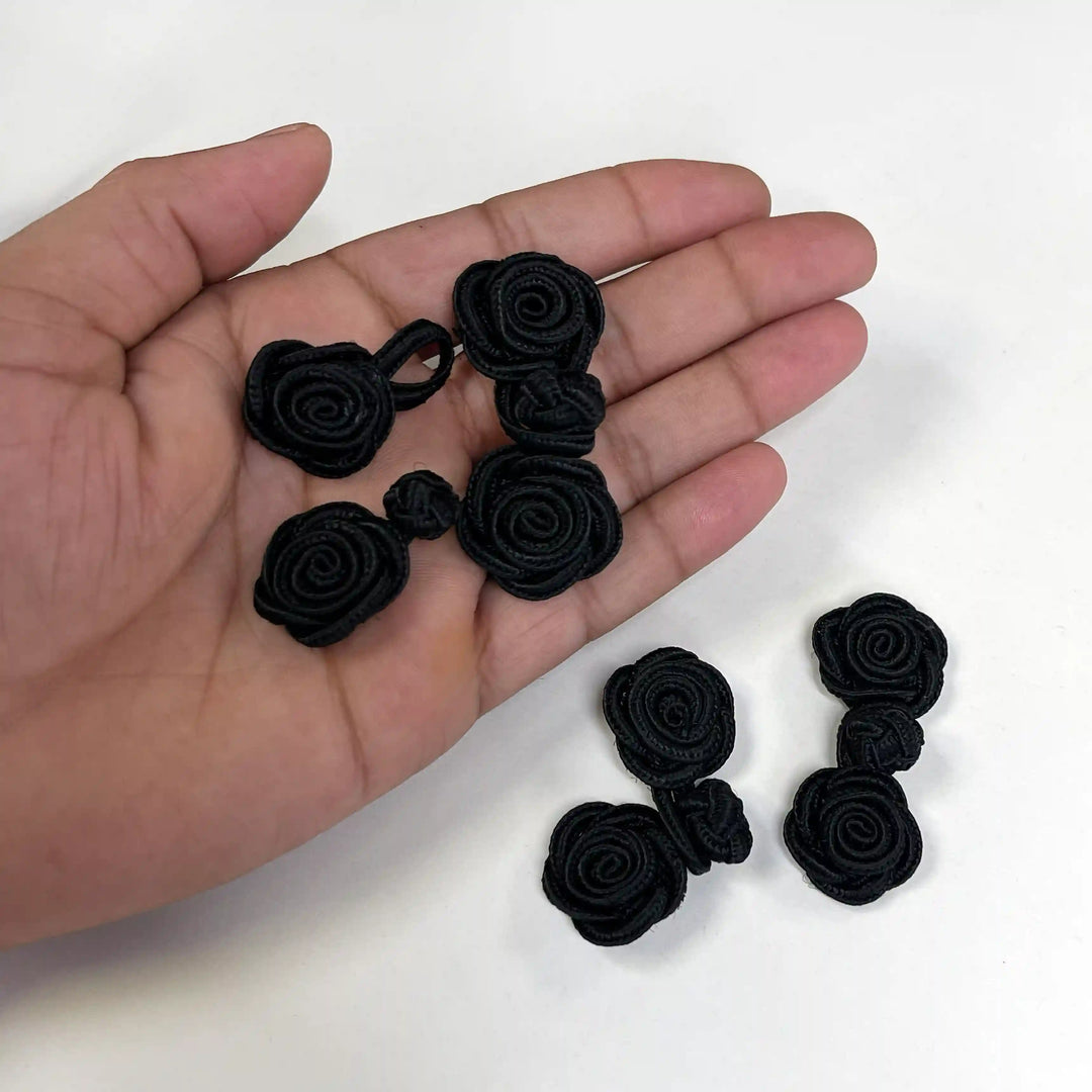 Rose Style Knot Buttons
