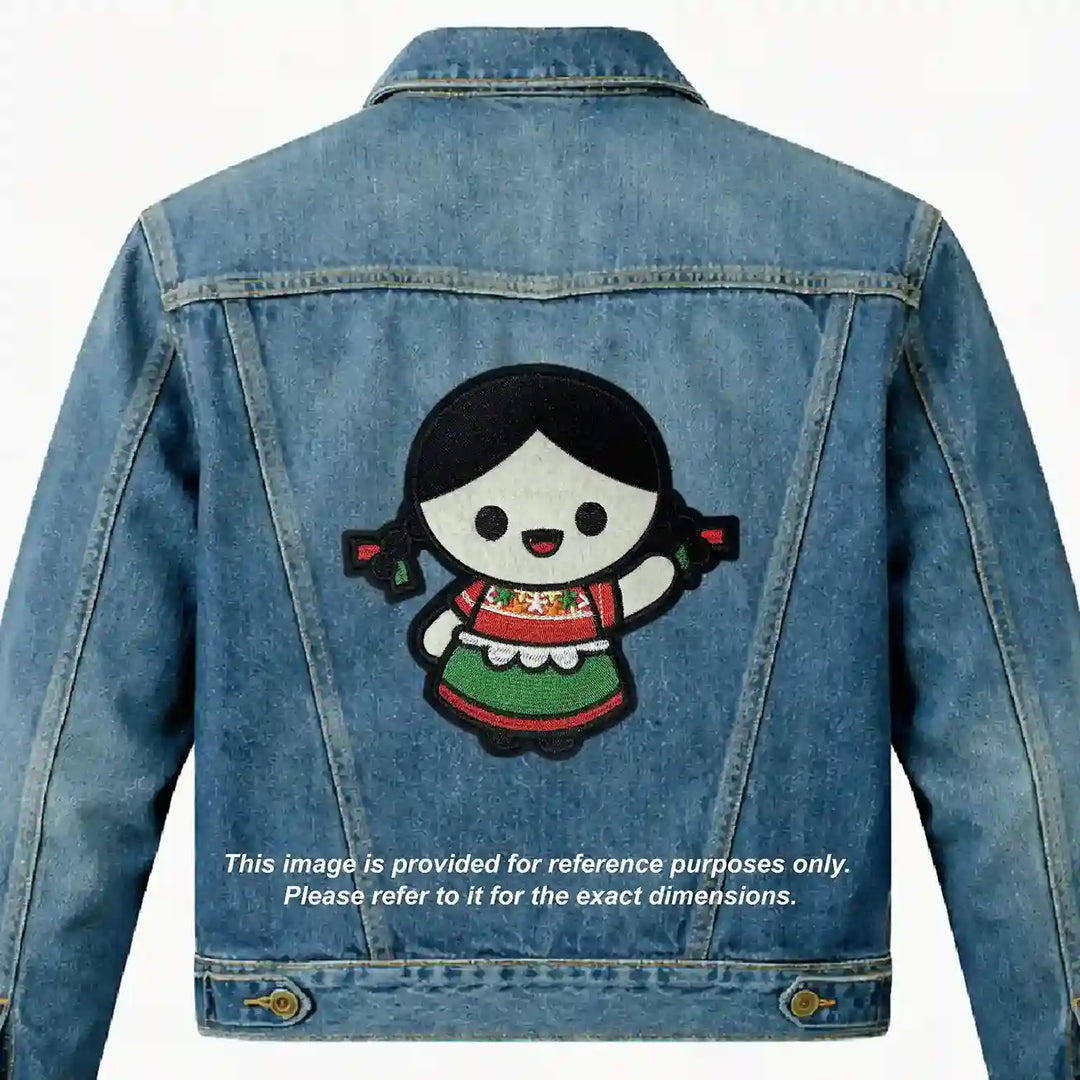 Handcrafted Heritage Maria Icon Hot-Fix Patch
