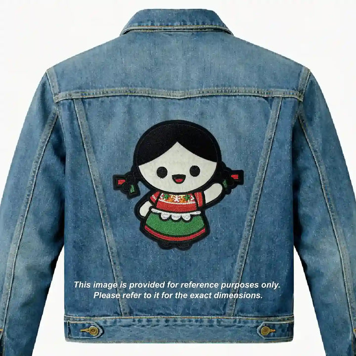 Handcrafted Heritage Maria Icon Hot-Fix Patch
