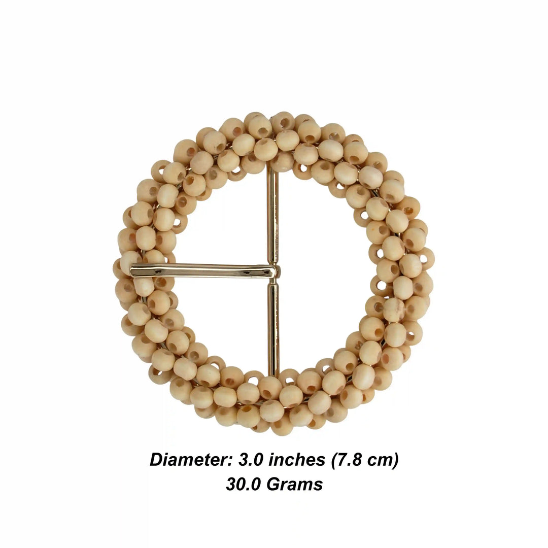 Wooden Beads Buckle