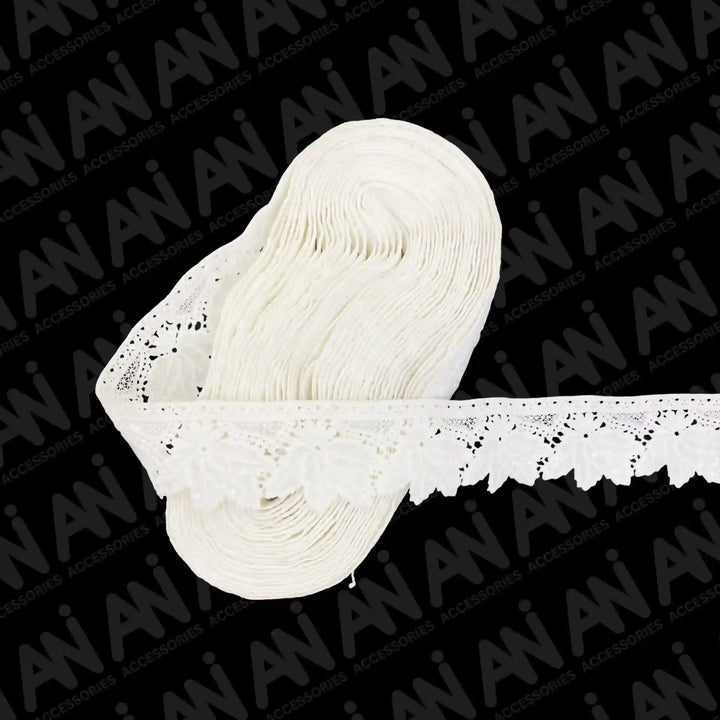 Maple Leaf Design Sequins Lace | 2 Meter