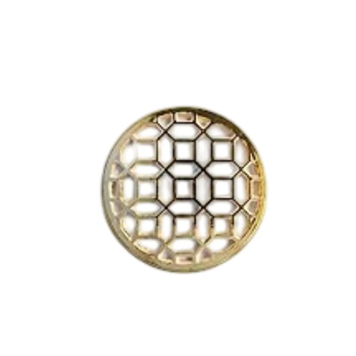 Honeycomb Pattern Buttons