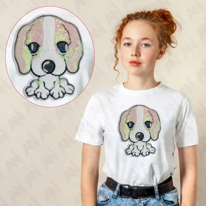 Sequins Dog Patch