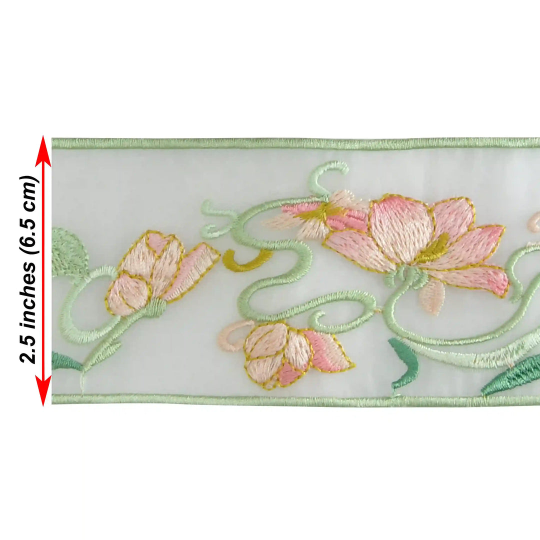 Flower Style Multicolor Lace