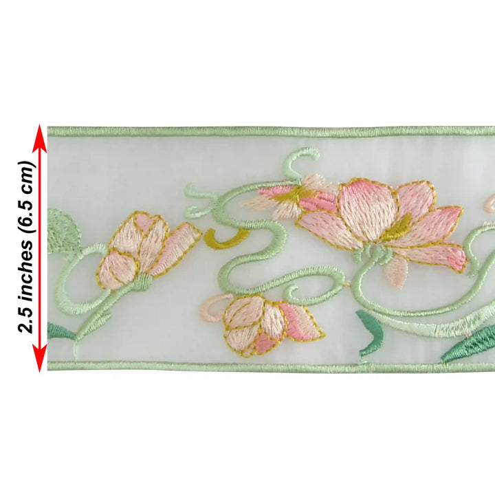 Flower Style Multicolor Lace