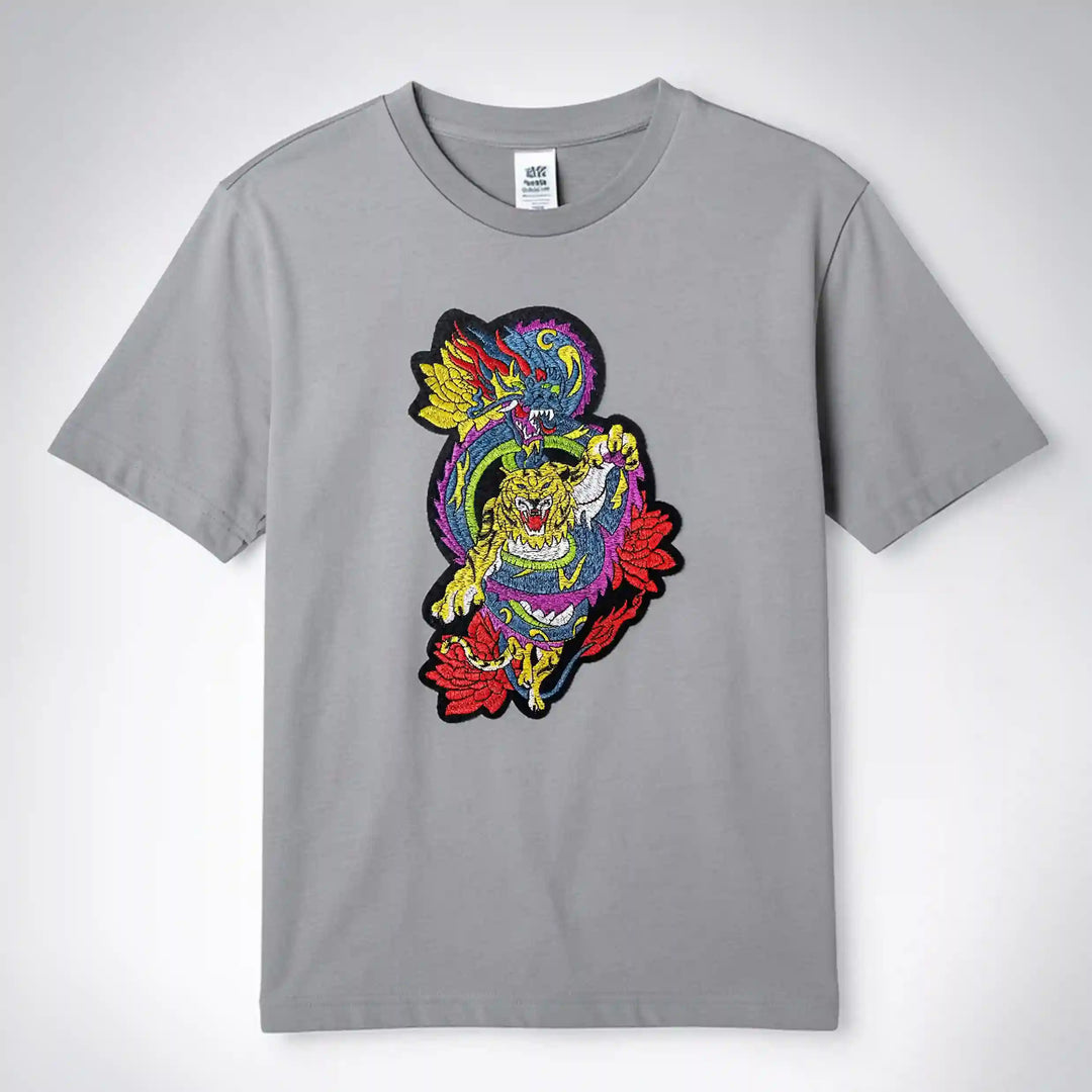 Dragon and Tiger Fighting Patch