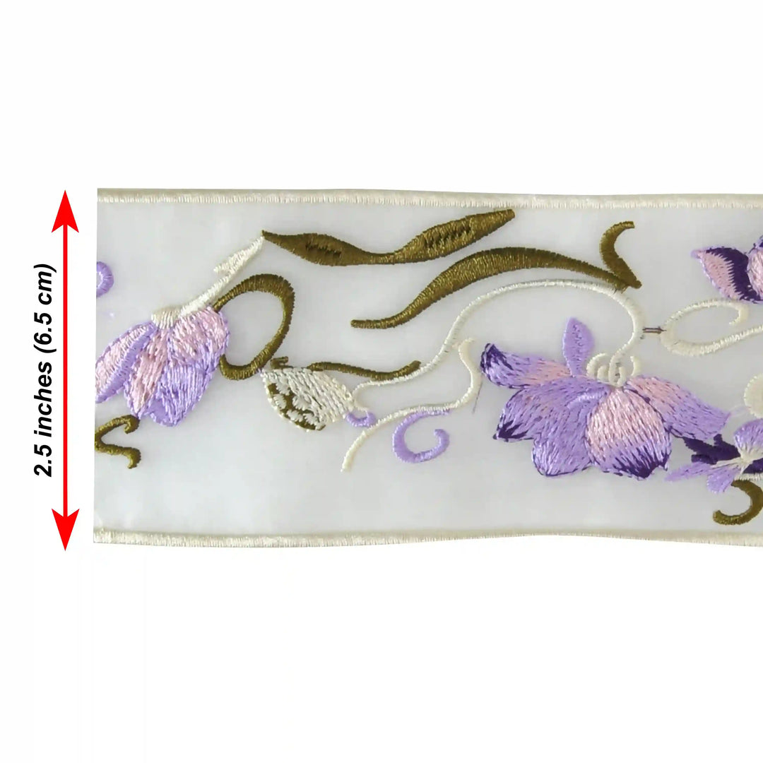 Lilac Blossom Lace | 2 Meter