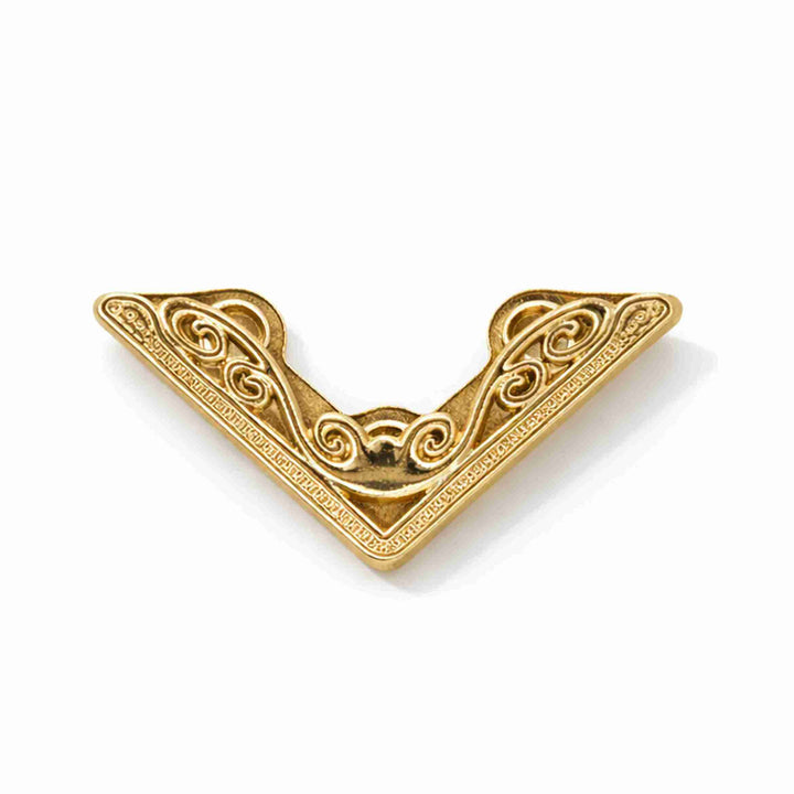 Stylish Golden Elegance Collar Tip